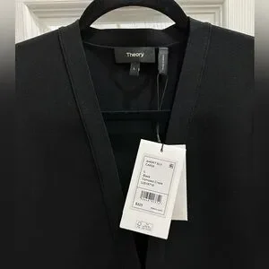 Theory | Tops | Nwt Theory Shortsleeve Cardigan In Crepe Knit